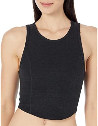 Beyond Yoga Spacedye motivează bluză decupată pentru femei-Design fără mâneci, cu siluetă montată și sutien cu raft