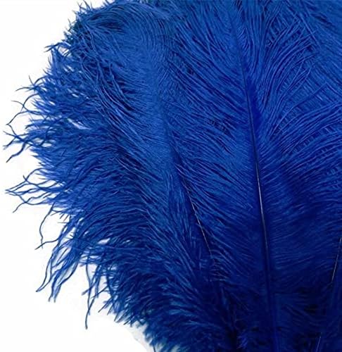 Zamihalaa albastru regal pufos pene de struț 15-70CM 10-200buc pene DIY pentru meșteșuguri petrecere rochie de mireasa decorare