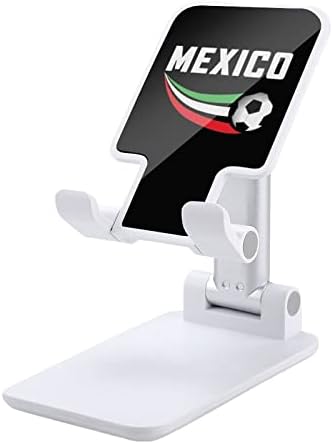 Mexic Flag Fotbal Telefon mobil Stand de telefon pliabil reglabil pentru telefonul mobil Dock compatibil cu tabletele comutatorului
