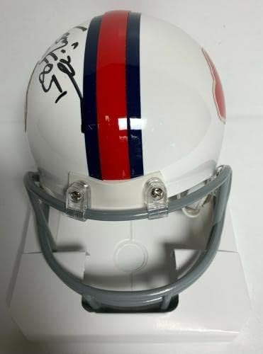OJ Simpson a semnat mini-cască Buffalo Bills Speed Hof 85 PSA AI33980-mini căști NFL cu autograf