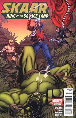 Skaar: regele țării sălbatice 3 FN; carte de benzi desenate Marvel