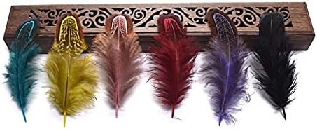 100 buc/Lot pene naturale mici de fazan penaj pentru Meșteșuguri DIY pene de nuntă colorate pentru bijuterii decorațiuni 5-8cm-50