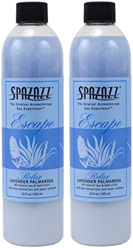 Spazazz SPZ-124 Escape Aromaterapie Elixir sticla, 12 uncii, lavanda Palmarosa Relax