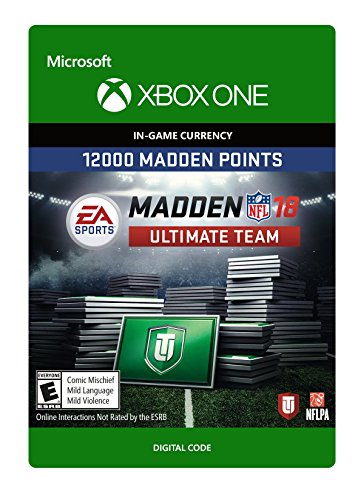 Madden 18-12000 Puncte Ultimate Team-Xbox One [Cod Digital]
