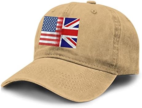 Union-Jack American Flag Baseball Cap reglabil Aldult Cowboy clasic Hat moda sport Hat pentru Barbati Femei