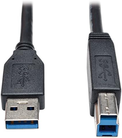 Tripp Lite 6-metri USB 3.0 Superspeed Device Cablu 5 Gbps AB M/M, Negru