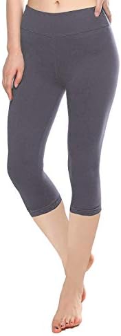 Kt Buttery Soft Capri Leggings pentru femei - Pantaloni Capri cu talie înaltă cu buzunare-Reg & amp; Plus Size-10 + culori