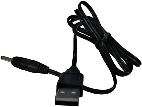 UpBright USB PC Cablu de încărcare PC Laptop încărcător cablu de alimentare compatibil cu Polaroid Pbt4000 PBT4000BK Pbt4001