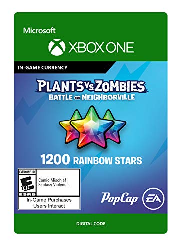 Plante VS. Zombies luptă pentru Neighborville: 2500 Rainbow Stars-Xbox One [cod Digital]