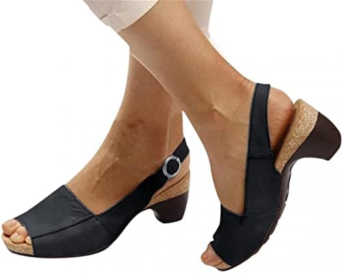Sandale aayomet pentru femei vară elegantă, pentru femei boemia papuci de pantofi închise sandale goale sandale de cataramă