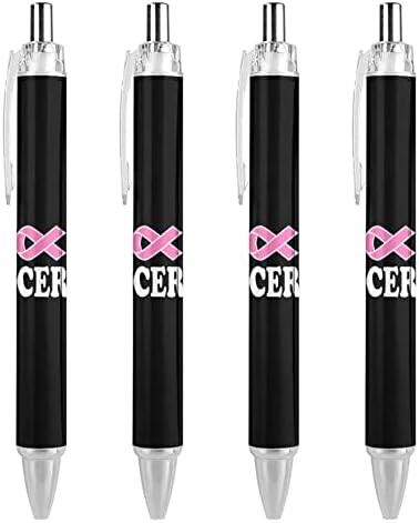 Fuck cancer Ballpoint Pen Retractable Work Pens pentru bărbați pentru femei cadou de birou