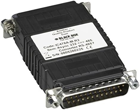 Black Box Async RS232 la RS485 Converter de interfață DB25 la DB25