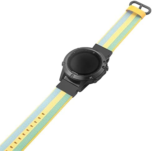 GANYUU 22mm Nailon Watchband pentru Garmin Fenix 6 6x Pro bratara curea Fenix 5 5Plus 935 S60 Quatix5 eliberare rapidă SmartWatch