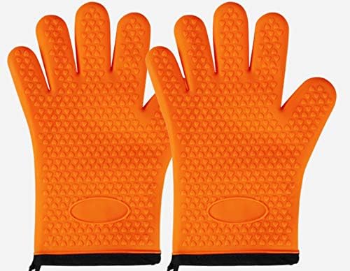 Mănuși Anti-opărire mănuși groase de izolare a bucătăriei din silicon