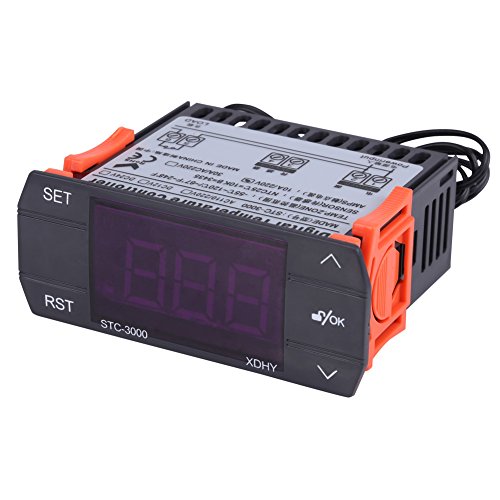 Controler de temperatură digitală, 110V până la 220V 10a / 30a 0,1 ° C Precizie Controller Temperatură Touch Temperatură Electronic