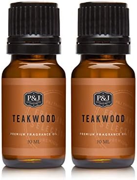 Ulei de parfum de teakwood - ulei parfumat de calitate premium - 10 ml - 2 pachete