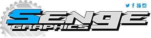 2019-2022 SXF Zany Pink Senge Graphics Kit complet cu Rider I.D. Compatibil cu KTM