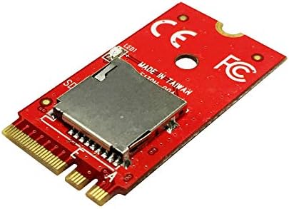 Ableconn M2SD139PA M.2 A -E Modul cheie cu priză Micro SD - Suport Micro SD 3.0 prin PCIe rapid
