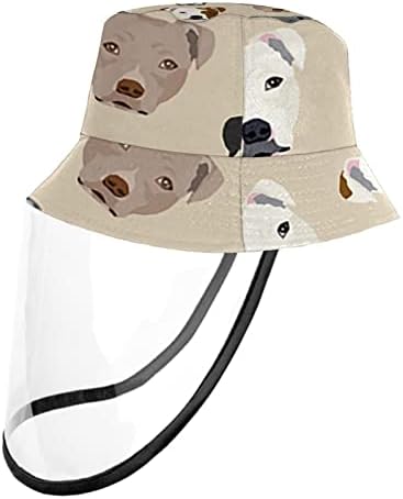 Pălărie de protecție pentru adulți cu scut de față, pălărie de pescar anti -Sun Cap, Desen animal Animal Sloth Jungle