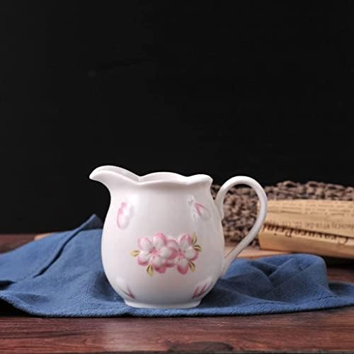 Cană De Lapte Ceramică Cremă Mică De Lapte De Cafea Cană De Lapte Ceramică Cilindru De Lapte Rezervor De Stocare A Laptelui