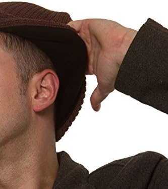 Alki ' I bărbați dublu strat grele Tricot iarna pălărie H708