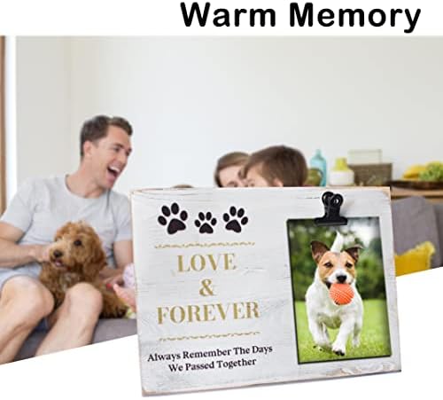 Ramă foto memorială pentru câini, ramă foto memorială pentru animale de companie, cadouri memoriale pentru animale de companie