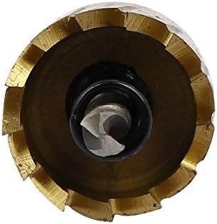 Aexit 22.5 mm taiere gaura ferăstraie & amp; Accesorii Dia HSS triunghi Gamba dințată Twist drill Bit gaura ferăstraie gaura
