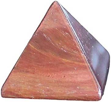 Piatră prețioasă cristal roșu tigru ochi Piramida punctul Chakra Reiki vindecare
