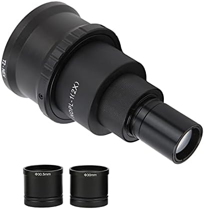 FECAMOS microscop lentilă Adaptor, aliaj de aluminiu materiale microscop Camera lentilă pentru obiecte de observare