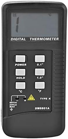 Xjjzs portabil DM6801A termometru LCD Afișaj Digital tip K termocuplu termometru contor de temperatură senzor de temperatură