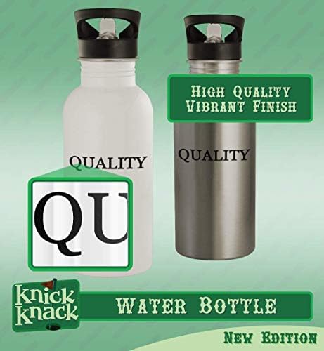 Cadouri Knick Knack Galvanism - Sticlă de apă din oțel inoxidabil 20oz, argintiu