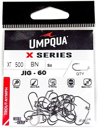 Umpqua X-Seria X XT500 BN Jig Jig Fly Leging Hook