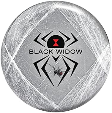 Ciocan Negru văduvă Viz-A-Ball Ball Bowling pre-găurit-Gri/Alb