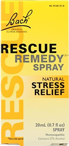 Nelson Bach Rescue Remedy Revedy Spray, Flower Essence, 20 ml