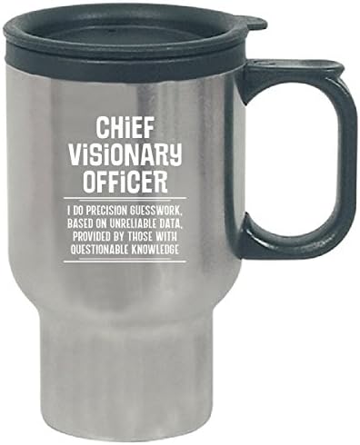 Chief Visionary Officer I Fac Precision Guesswork - Travel Mug