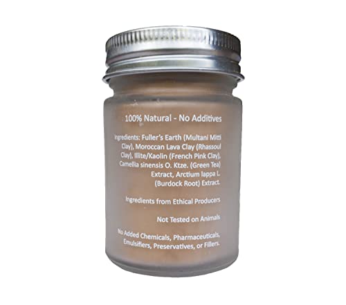Cutis Sanus Natural vitamina E argilă exfoliantă mască de față 120g toată argila și fără apă