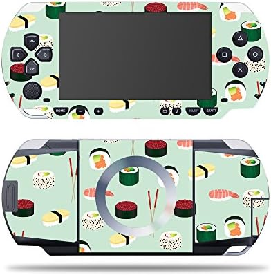 Pielea Mightyskins compatibilă cu Sony PSP - Sushi | Capac de ambalare de decădere de protecție, durabilă și unică de vinil