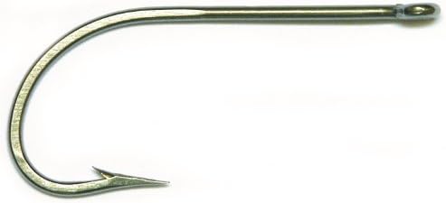 Mustad 34009 Classic O 'Shaughnessy Oțel inoxidabil Cârlig de inel mare forjat