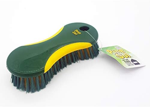 Pine-Sol Heavy Duty Scrub Brush - instrument multifuncțional de curățare pentru podele, căzi, Chiuvete / Soft Comfort Grip