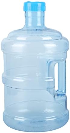 Obacat 5L Sticlă de apă - Recipient de apă de 5 litri cu capac cu șurub, recipient cu jug de apă de plastic de plastic pentru