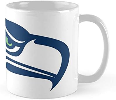 Cana de cafea Seahawks-Seaattle 11 oz și 15 oz ceai de ceai ceramică