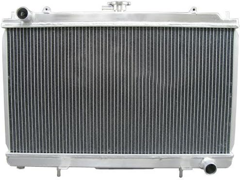 Cxracing radiator de răcire de curse din aluminiu 12 Ventilatoare subțiri pentru 95-99 Nissan 240SX S14 SR20DET