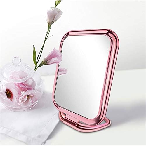Oglindă de machiaj ahfam oglindă creativă oglindă salon de înfrumusețare profesionist oglindă de mână pliabilă suport personalizat