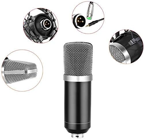 RTBBYU 700 microfon cu condensator 3,5 m microfon de înregistrare reglabil cu fir suspensie suport braț foarfecă cu suport