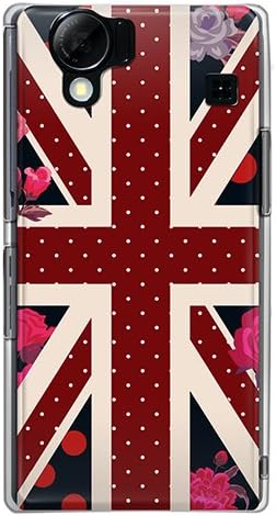 Casemarket softbank aquos telefon policarbonat clar carcasă hard [Union Jack Collection Old Glory - Classic Red]