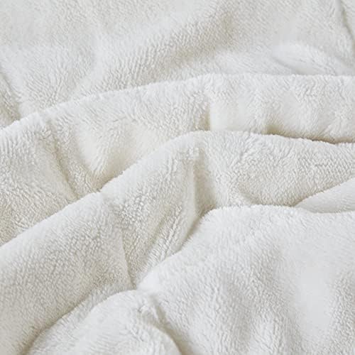 Madison Park Coleman pătură reversibilă confortabilă, pluș de lux tot sezonul în josul copertei alternative pentru pat, canapea