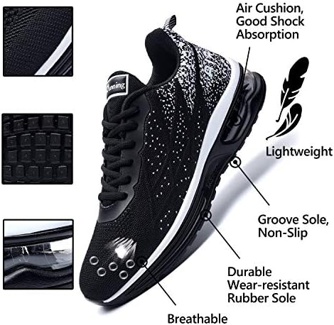 Magper pentru bărbați pentru bărbați pantofi de alergare atletici non -alunecare de mers pe jos, adidași de tenis de jogging)