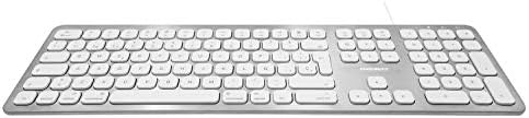 Macally Wkeyhubmb-ES extins Mac tastatură cu pad Numeric 2 porturi USB și spaniolă cheie capac aspect USB-un design din aluminiu