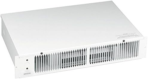 Broan-Nutone 114 Kickspace Fan-Forced Wall Heater fără termostat încorporat, alb