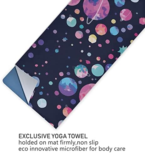 Băie de yoga AGENSTER YOGA colorat-galaxie-spațiu de yoga prosop de yoga mată de yoga